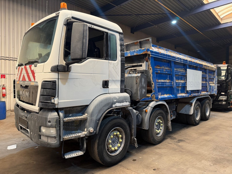MAN TGS 41.360 8x4 - *EURO 3* TIPPER - FLIEGL PUSH TIPPER - BIG AXLES / HUB REDUCTION - STEEL SPRING - AS TRONIC AUTOMATIC - Tipper: picture 1 MAN TGS 41.360 8x4 - *EURO 3* TIPPER - FLIEGL PUSH TIPPER - BIG AXLES / HUB REDUCTION - STEEL SPRING - AS TRONIC AUTOMATIC - Tipper: picture 1