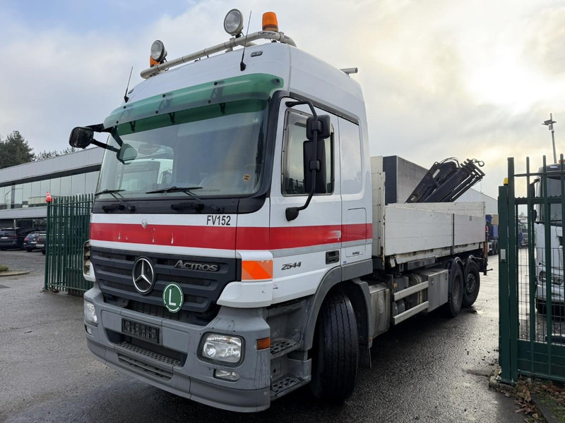 Mercedes-Benz ACTROS 2544 6x2 MP2 + CRANE ATLAS 165.2E (3x HYDR) - RADIO - *FULL AIR* - LIFT + STEERING AXLE - *299.000km* - PLATFORM 6m50 - Crane truck: picture 3 Mercedes-Benz ACTROS 2544 6x2 MP2 + CRANE ATLAS 165.2E (3x HYDR) - RADIO - *FULL AIR* - LIFT + STEERING AXLE - *299.000km* - PLATFORM 6m50 - Crane truck: picture 3