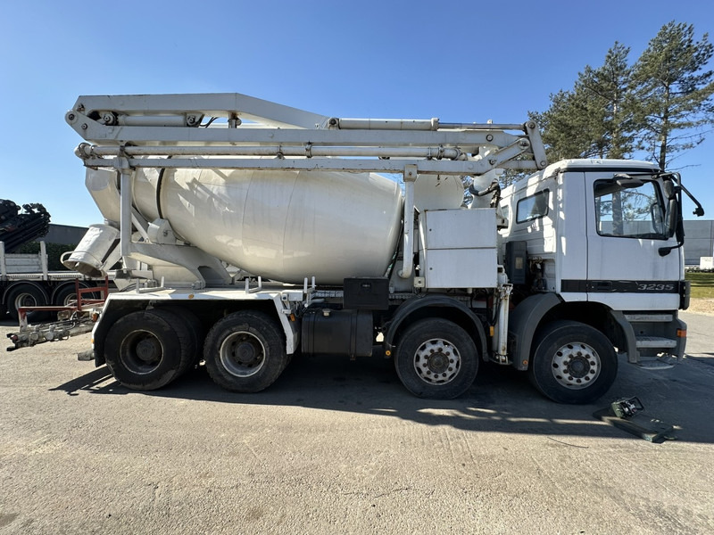 Mercedes-Benz ACTROS 3235 8x4 PUMI SCHWING - MIXER + PUMP - STEEL SPRING / HUB REDUCTION - AP ACHSEN - Concrete pump truck: picture 3 Mercedes-Benz ACTROS 3235 8x4 PUMI SCHWING - MIXER + PUMP - STEEL SPRING / HUB REDUCTION - AP ACHSEN - Concrete pump truck: picture 3