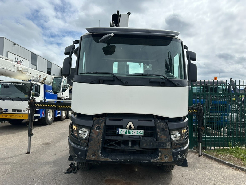 Renault C460 8x4 HOOKLIFT + CRANE HIAB 288 E-6 HIDUO - RADIO - 5/6 F - STEEL SPRING / HUB REDUCTION - Hook lift truck, Crane truck: picture 2 Renault C460 8x4 HOOKLIFT + CRANE HIAB 288 E-6 HIDUO - RADIO - 5/6 F - STEEL SPRING / HUB REDUCTION - Hook lift truck, Crane truck: picture 2