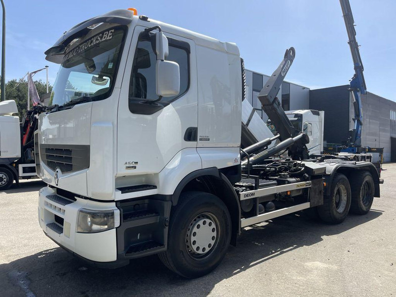 Renault Lander 450 DXI EURO 5 - 6x4 - 20T PALLIFT HAAKSYSTEEM/ ABROLLKIPPER / GANCHO / PORTE CONTAINER - BLATT / AP ACHSEN - BE TRUCK - Hook lift truck: picture 3 Renault Lander 450 DXI EURO 5 - 6x4 - 20T PALLIFT HAAKSYSTEEM/ ABROLLKIPPER / GANCHO / PORTE CONTAINER - BLATT / AP ACHSEN - BE TRUCK - Hook lift truck: picture 3