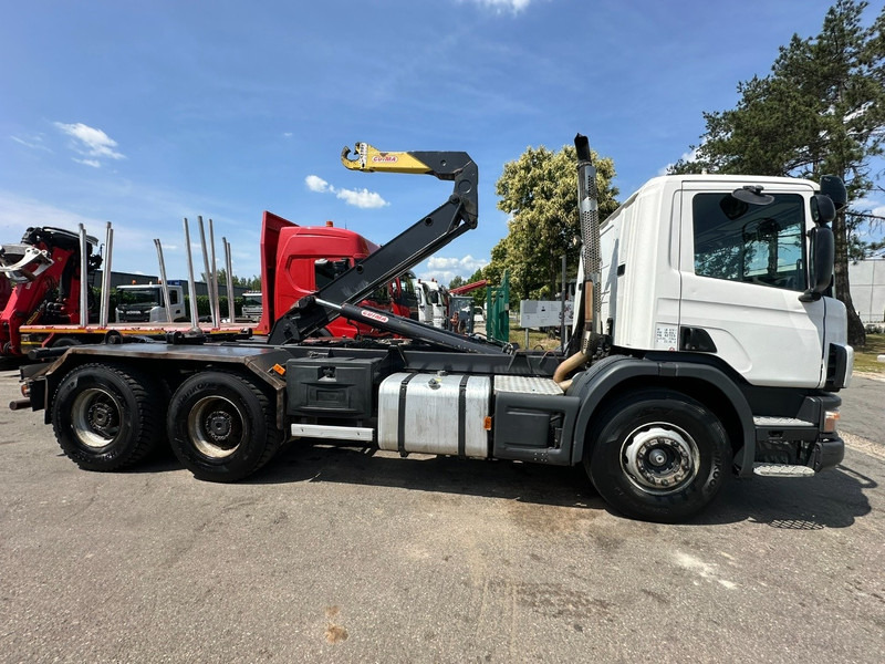 Hook lift truck Scania 114C-340 6x4 HOOKLIFT 20T GANCHO - SPRING / BALLESTAS - CUBOS - MANUAL - EURO 3 - FR TRUCK: picture 8