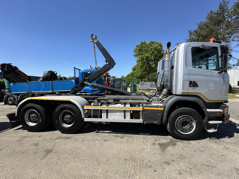 Scania G450 6x4 HOOKLIFT AJK 20T - 5760mm - 3m90 WB - HUB REDUCTION / STEEL SUSP. - EURO 6 - BE TRUCK - Hook lift truck: picture 4 Scania G450 6x4 HOOKLIFT AJK 20T - 5760mm - 3m90 WB - HUB REDUCTION / STEEL SUSP. - EURO 6 - BE TRUCK - Hook lift truck: picture 4