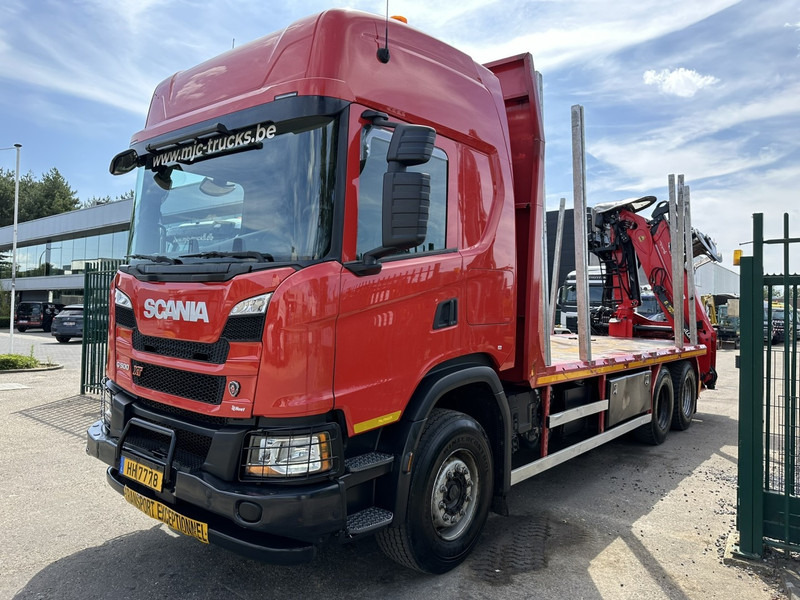 Scania G500 XT 6x4 WOOD / TIMBER / HOLZ CRANE PALFINGER EPSILON Q150Z + RETARDER - FULL AIR SUSP. - BE TRUCK - Timber truck, Crane truck: picture 3 Scania G500 XT 6x4 WOOD / TIMBER / HOLZ CRANE PALFINGER EPSILON Q150Z + RETARDER - FULL AIR SUSP. - BE TRUCK - Timber truck, Crane truck: picture 3