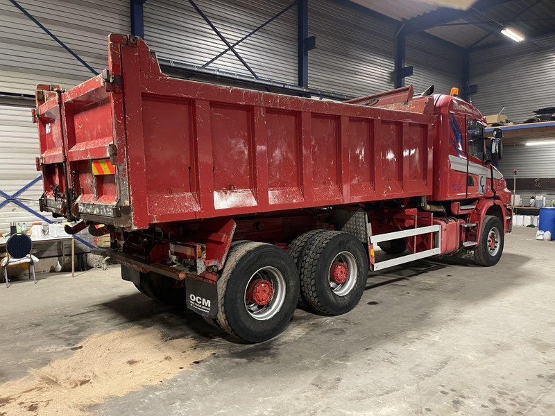 Scania T124-420 TORPEDO HAUBE - 6x4 - KIPPER - MANUAL GRS900 3+3 - STEEL SPRING / BALLIESTAS / LAMES / BLATT - Tipper: picture 4 Scania T124-420 TORPEDO HAUBE - 6x4 - KIPPER - MANUAL GRS900 3+3 - STEEL SPRING / BALLIESTAS / LAMES / BLATT - Tipper: picture 4