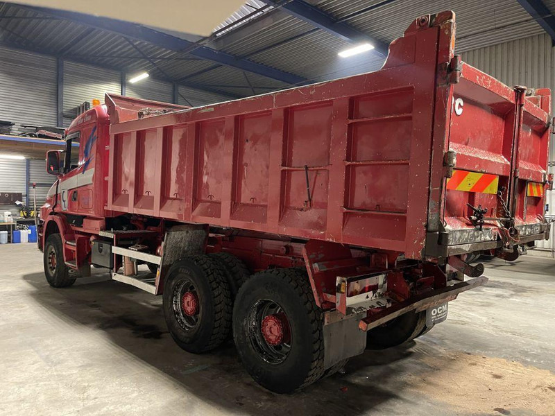 Scania T124-420 TORPEDO HAUBE - 6x4 - KIPPER - MANUAL GRS900 3+3 - STEEL SPRING / BALLIESTAS / LAMES / BLATT - Tipper: picture 3 Scania T124-420 TORPEDO HAUBE - 6x4 - KIPPER - MANUAL GRS900 3+3 - STEEL SPRING / BALLIESTAS / LAMES / BLATT - Tipper: picture 3