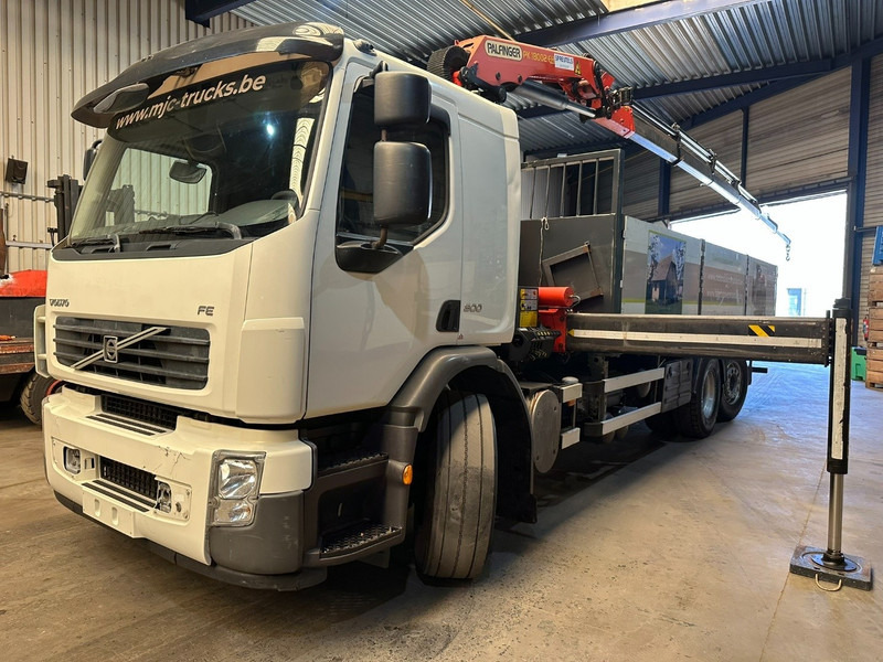 Volvo FE 300 6x2 + crane (20m!) PALFINGER PK18002 E 6x - LIFT / STEERING AXLE - MANUAL - EURO 5 - Dropside/ Flatbed truck, Crane truck: picture 4 Volvo FE 300 6x2 + crane (20m!) PALFINGER PK18002 E 6x - LIFT / STEERING AXLE - MANUAL - EURO 5 - Dropside/ Flatbed truck, Crane truck: picture 4