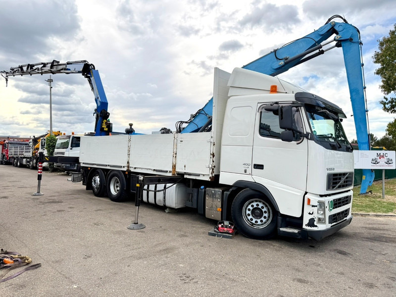 Volvo FH 420 6X2 + (20m!) CRANE PALFINGER PK29002 E (6x) 5/6 F - *FULL AIR* - 379.000km - EURO 5 - PLATFORM 6m75 - LIFT + STEERING AXLE - I SHIFT - BE TRUCK - Crane truck: picture 1 Volvo FH 420 6X2 + (20m!) CRANE PALFINGER PK29002 E (6x) 5/6 F - *FULL AIR* - 379.000km - EURO 5 - PLATFORM 6m75 - LIFT + STEERING AXLE - I SHIFT - BE TRUCK - Crane truck: picture 1