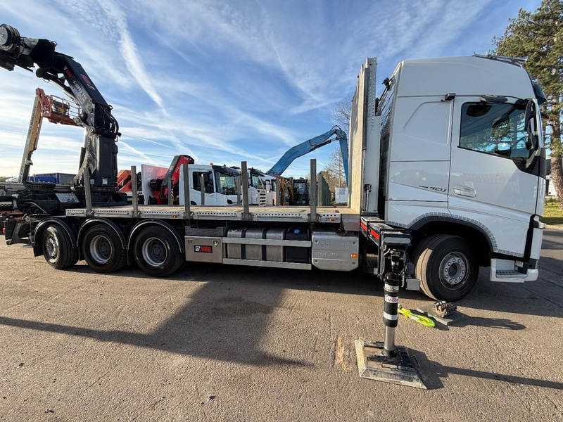Volvo FH 420 8x4 TRIDEM + (31m!) CRANE HIAB 858 E-7 + JIB X-5 + WINCH - 114.000km - BE TRUCK - Crane truck: picture 2 Volvo FH 420 8x4 TRIDEM + (31m!) CRANE HIAB 858 E-7 + JIB X-5 + WINCH - 114.000km - BE TRUCK - Crane truck: picture 2