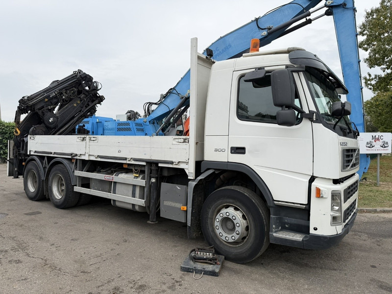 Volvo FM 300 6x4 PRITSCHE + (25.8m!) KRAN HIAB 245 E-5 + JIB 65 X-3 + 2 ME - *228.000km* - MANUAL - A/C - EURO 3 - BELGIAN TRUCK - Crane truck: picture 1 Volvo FM 300 6x4 PRITSCHE + (25.8m!) KRAN HIAB 245 E-5 + JIB 65 X-3 + 2 ME - *228.000km* - MANUAL - A/C - EURO 3 - BELGIAN TRUCK - Crane truck: picture 1
