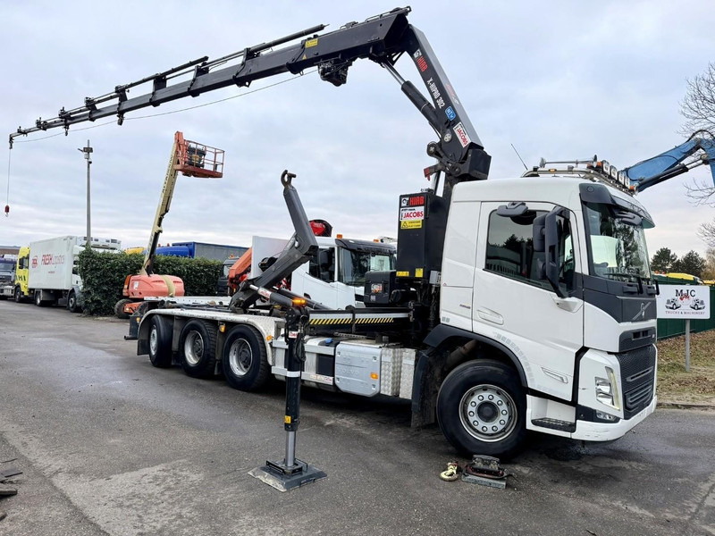 Volvo FM 500 8X4 TRIDEM HAAK + (25m!) KRAAN HIAB 302 E-8x + 1 ME + WINCH - *127.000km* - *1976h crane hours* - TOP CONDITION - BE TRUCK - Crane truck: picture 1 Volvo FM 500 8X4 TRIDEM HAAK + (25m!) KRAAN HIAB 302 E-8x + 1 ME + WINCH - *127.000km* - *1976h crane hours* - TOP CONDITION - BE TRUCK - Crane truck: picture 1