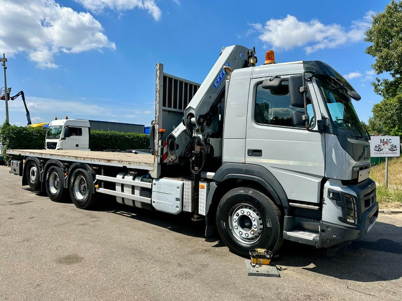 Volvo FMX 330 8x4 TRIDEM + CRANE EFFER 265 / 6S - PLATFORM 7m50 - EURO 6 - RADIO - *473.000km* - TÜV 05/2026 - BE TRUCK - Crane truck: picture 2 Volvo FMX 330 8x4 TRIDEM + CRANE EFFER 265 / 6S - PLATFORM 7m50 - EURO 6 - RADIO - *473.000km* - TÜV 05/2026 - BE TRUCK - Crane truck: picture 2