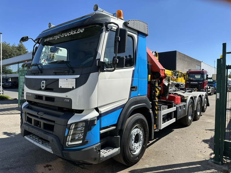 Volvo FMX 460 8x4 TRIDEM HOOKLIFT + CRANE PK 23002 SH + GRABBER / ROTATOR - EURO 6 - LIFT + STEERING AXLE - *374.000km* - EXT BUMPER - Hook lift truck, Crane truck: picture 3 Volvo FMX 460 8x4 TRIDEM HOOKLIFT + CRANE PK 23002 SH + GRABBER / ROTATOR - EURO 6 - LIFT + STEERING AXLE - *374.000km* - EXT BUMPER - Hook lift truck, Crane truck: picture 3