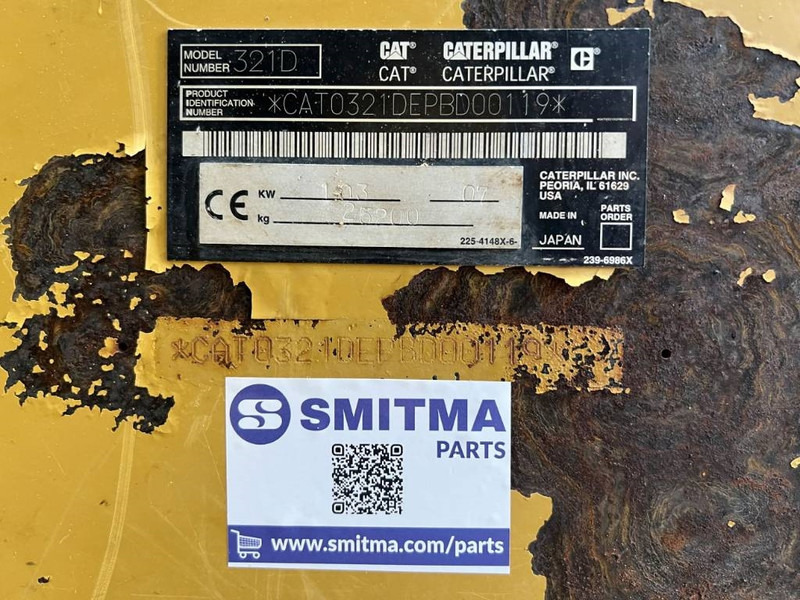 Cat 321D LCR - Crawler excavator: picture 3 Cat 321D LCR - Crawler excavator: picture 3