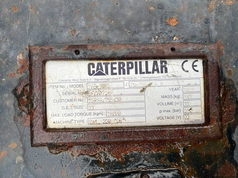 Quick coupler for Construction machinery Verachtert CW55S - 336D: picture 13