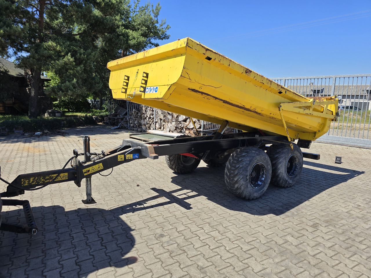 BIGAB BT-8 HARDOX - Tipper trailer: picture 1 BIGAB BT-8 HARDOX - Tipper trailer: picture 1