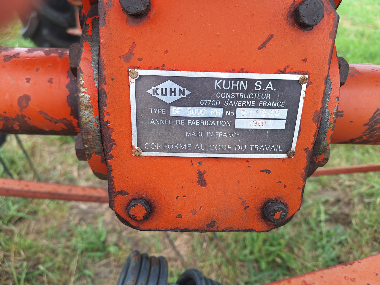 KUHN GF5000MH - Tedder/ Rake: picture 4 KUHN GF5000MH - Tedder/ Rake: picture 4