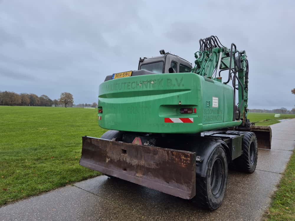 HITACHI ZX 130 W - Wheel excavator: picture 4 HITACHI ZX 130 W - Wheel excavator: picture 4