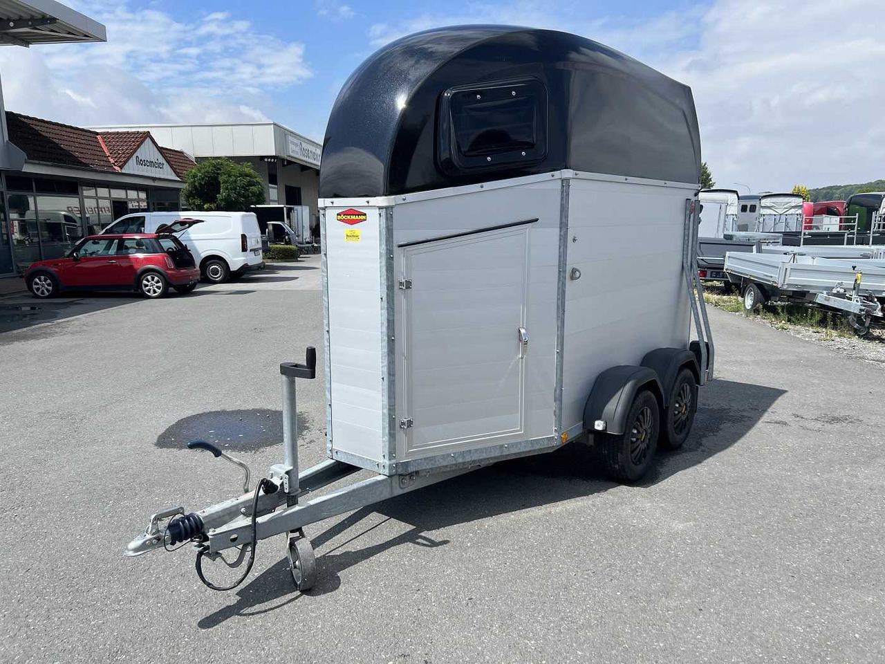 BOECKMANN Champion Uno Esprit silv+bl SK Pferdeanhänger - Horse trailer: picture 1 BOECKMANN Champion Uno Esprit silv+bl SK Pferdeanhänger - Horse trailer: picture 1