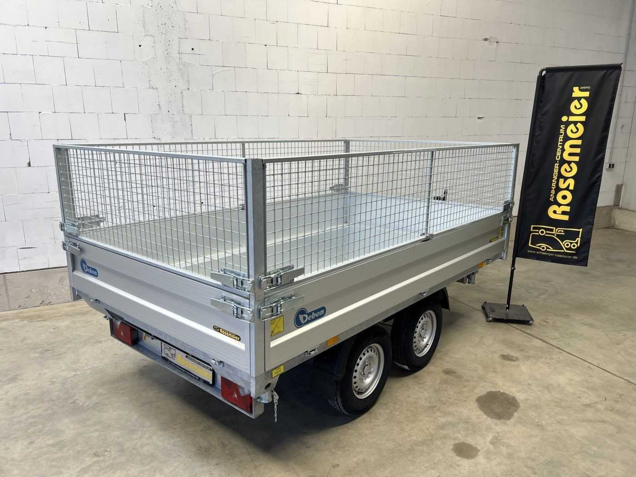 CHEVAL LIBERTE DEBON PW2.4E Basic Gitter Dreiseitenkipper - Tipper trailer: picture 4 CHEVAL LIBERTE DEBON PW2.4E Basic Gitter Dreiseitenkipper - Tipper trailer: picture 4