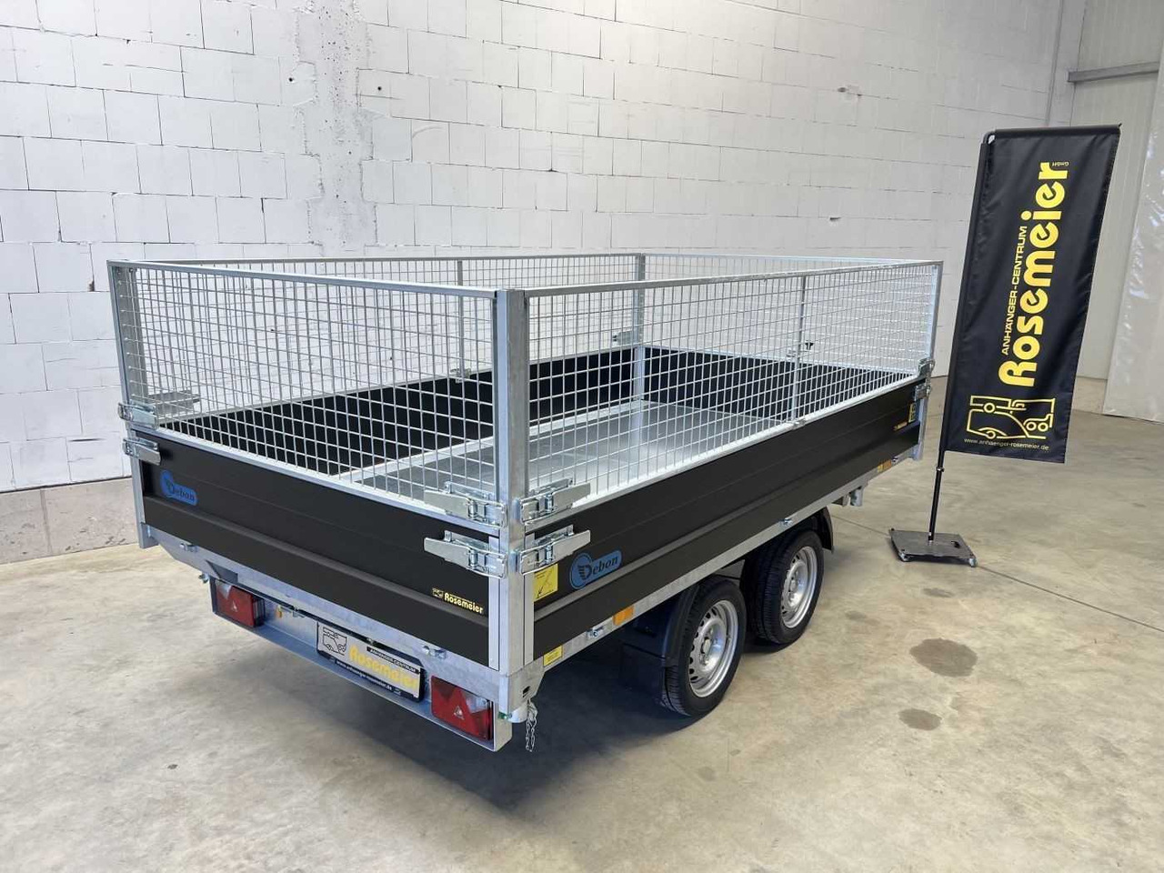CHEVAL LIBERTE DEBON PW3.3E Black Gitter Dreiseitenkipper - Tipper trailer: picture 4 CHEVAL LIBERTE DEBON PW3.3E Black Gitter Dreiseitenkipper - Tipper trailer: picture 4