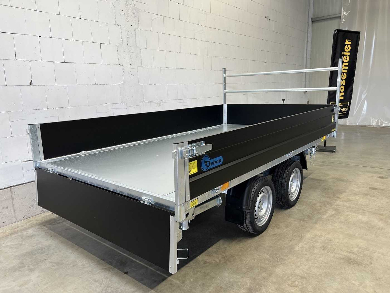CHEVAL LIBERTE DEBON PW3.3E Black Rampen Dreiseitenkipper - Tipper trailer: picture 3 CHEVAL LIBERTE DEBON PW3.3E Black Rampen Dreiseitenkipper - Tipper trailer: picture 3