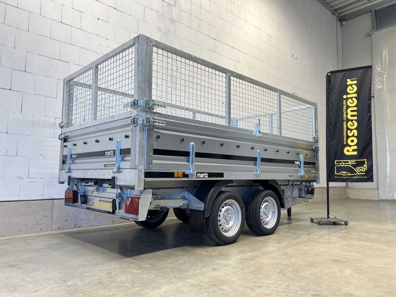 MARTZ Kipper 300/2 C S 2,7T Gitter Dreiseitenkipper - Tipper trailer: picture 5 MARTZ Kipper 300/2 C S 2,7T Gitter Dreiseitenkipper - Tipper trailer: picture 5