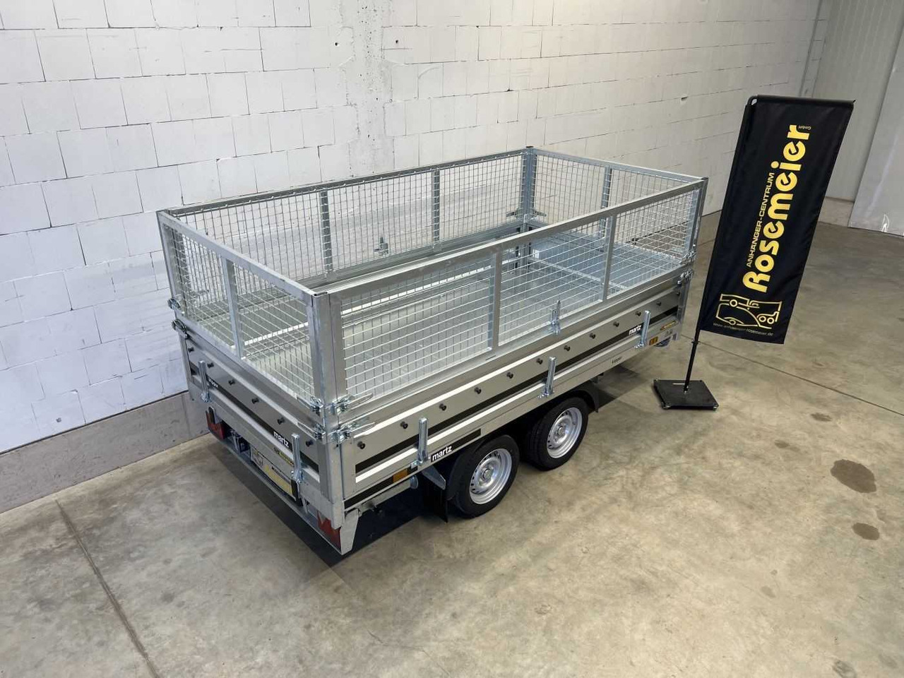 MARTZ Kipper 300/2 C S 2,7T Gitter Dreiseitenkipper - Tipper trailer: picture 3 MARTZ Kipper 300/2 C S 2,7T Gitter Dreiseitenkipper - Tipper trailer: picture 3