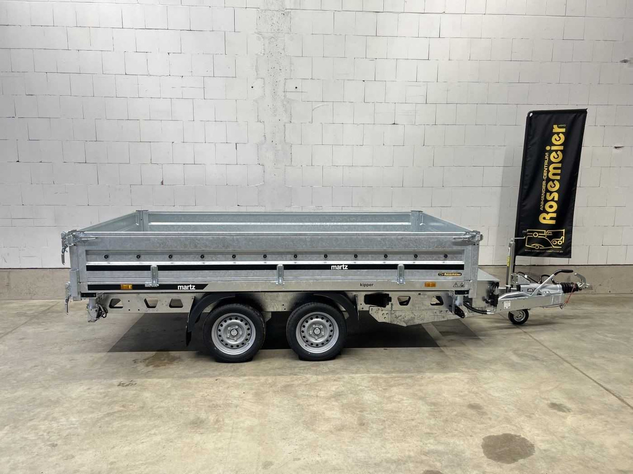 MARTZ Kipper 320/2 C S 3,5T Dreiseitenkipper - Tipper trailer: picture 2 MARTZ Kipper 320/2 C S 3,5T Dreiseitenkipper - Tipper trailer: picture 2