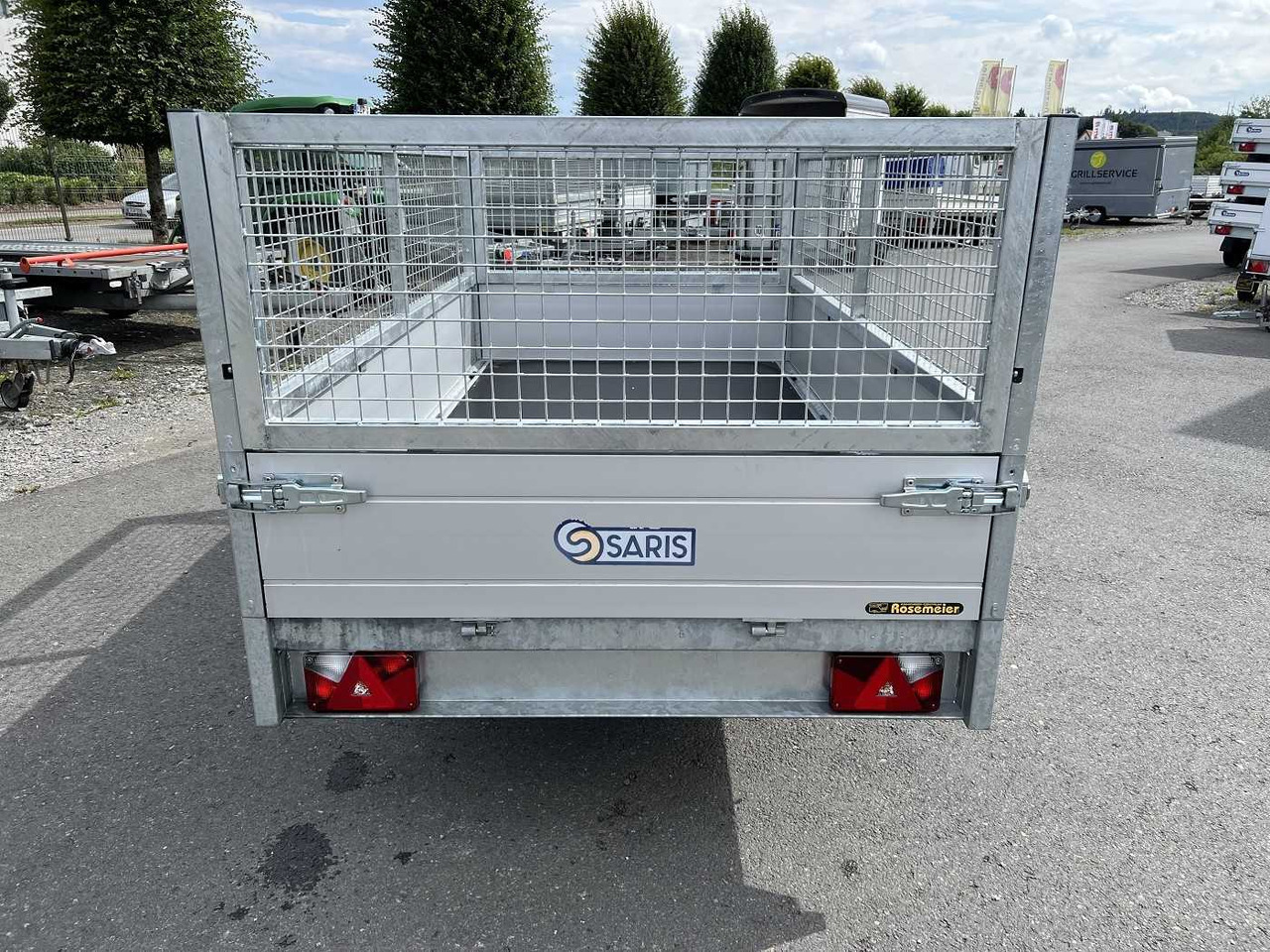 SARIS PL 276 150 1500 1 Gitter Hochlader - Car trailer: picture 4 SARIS PL 276 150 1500 1 Gitter Hochlader - Car trailer: picture 4