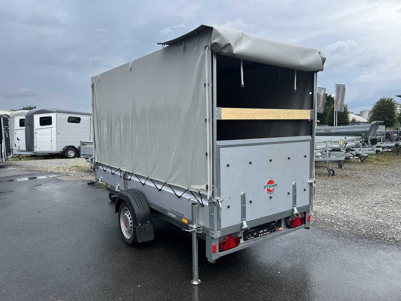 Car trailer STEMA Rex 30 Plane Kastenanhänger ungebremst: picture 12