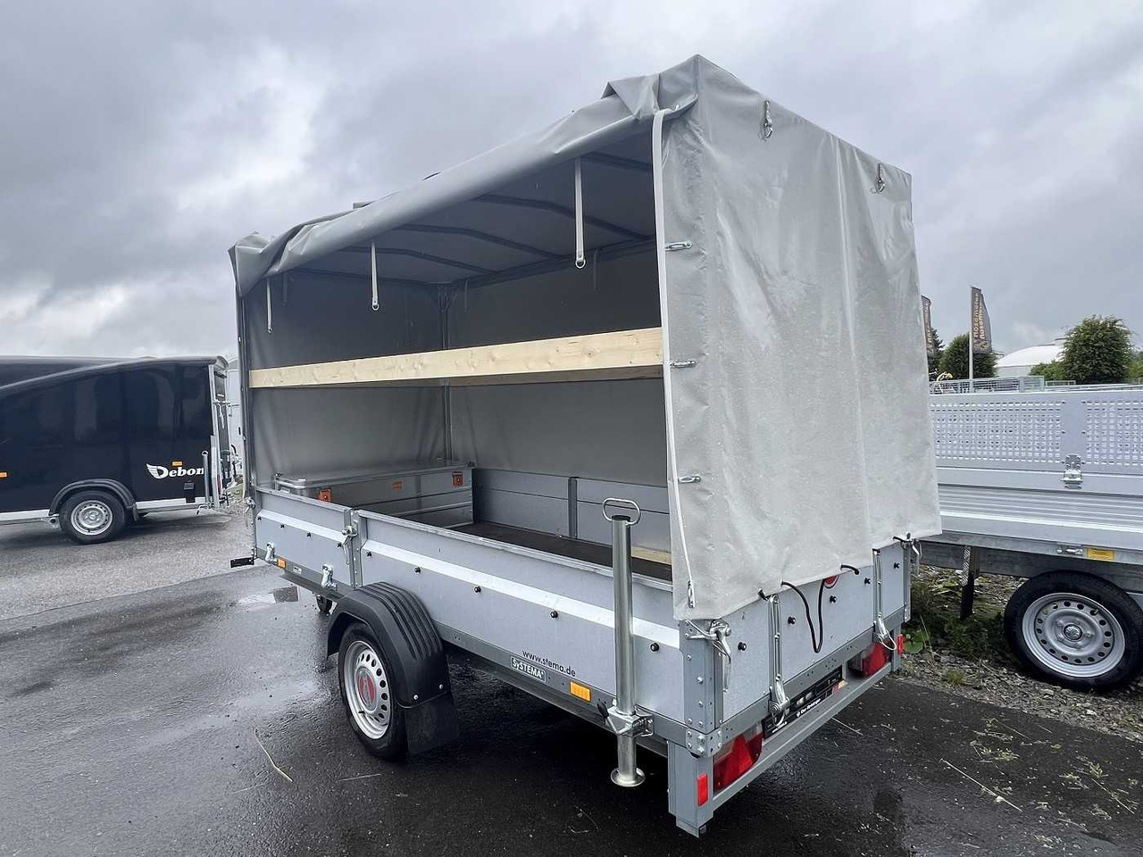 Car trailer STEMA Rex 30 Plane Kastenanhänger ungebremst: picture 24