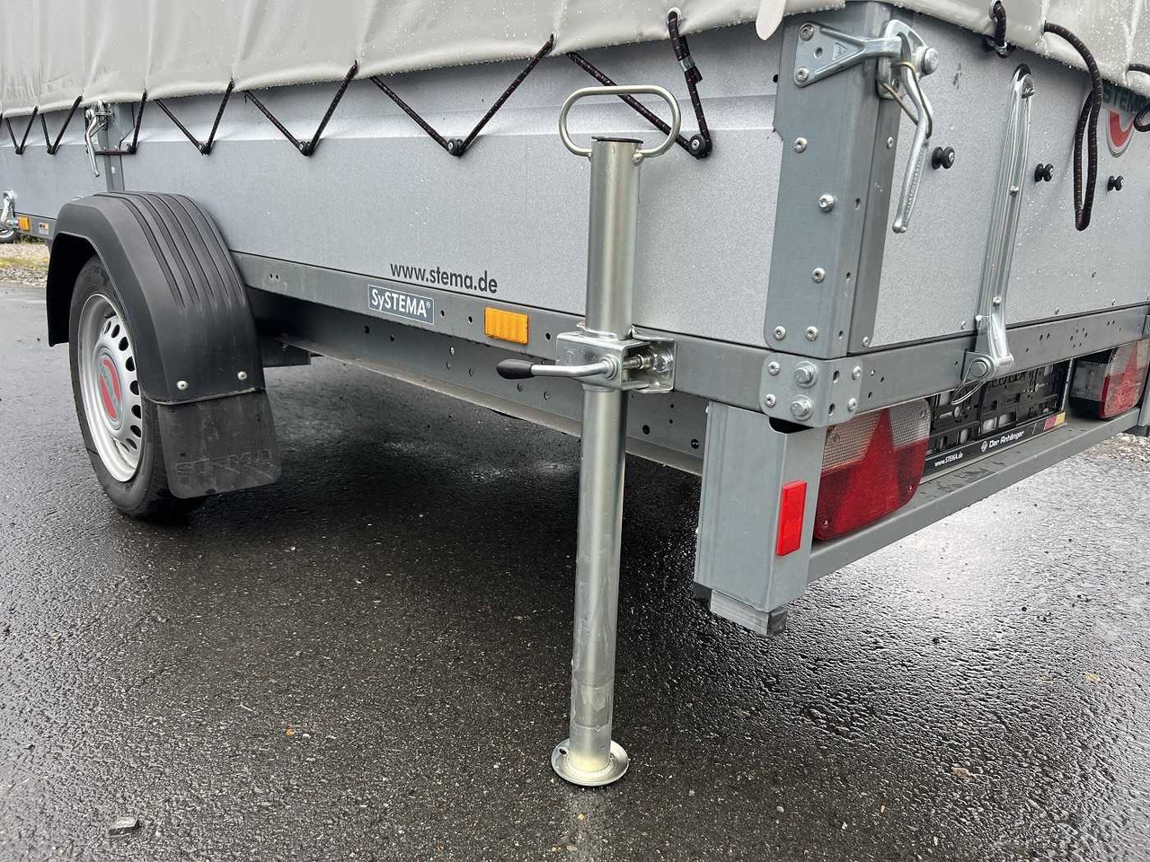 Car trailer STEMA Rex 30 Plane Kastenanhänger ungebremst: picture 9