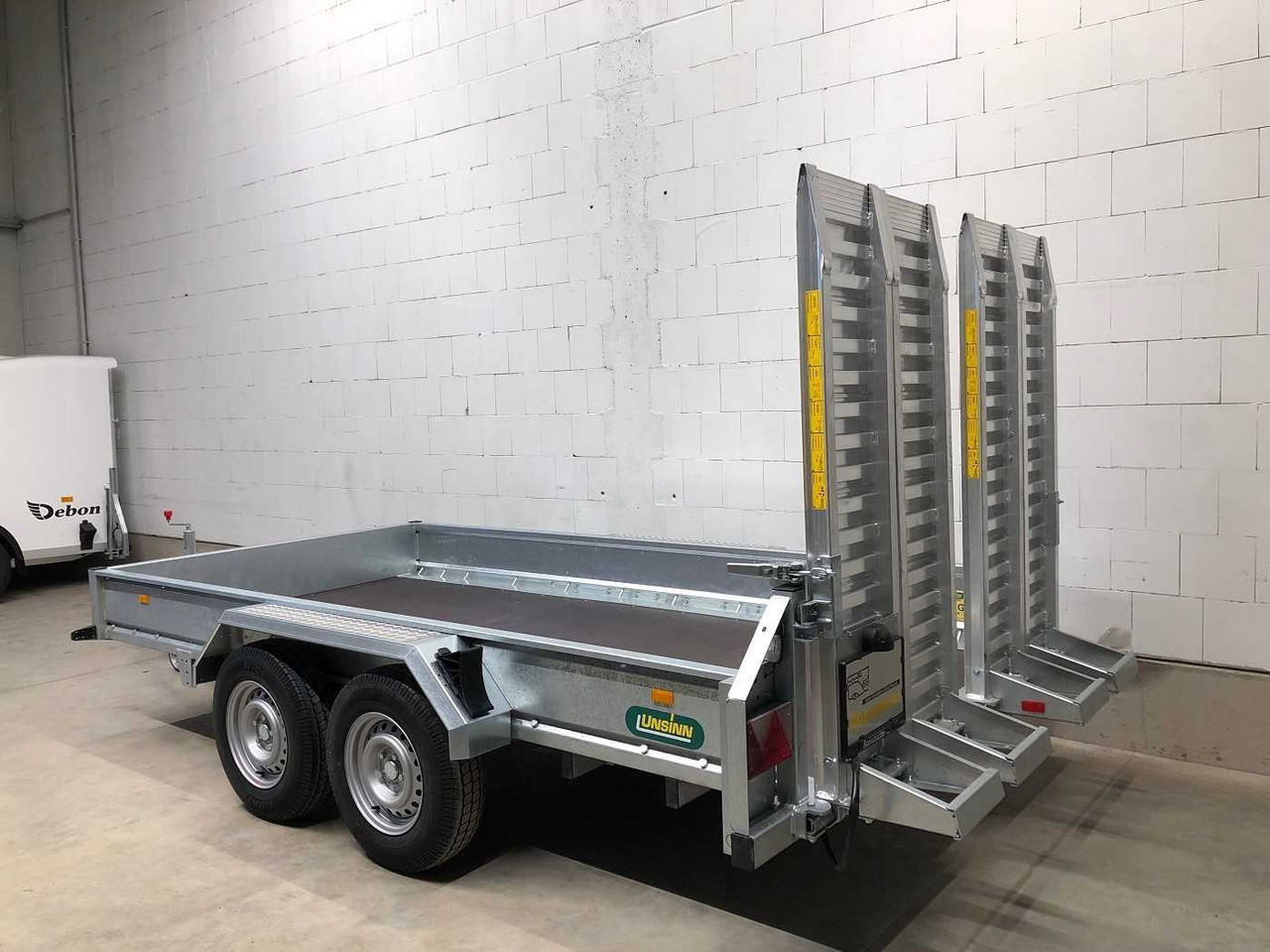 UNSINN UB 3618-35-14 Doppelrampe Maschinentransporter - Plant trailer: picture 3 UNSINN UB 3618-35-14 Doppelrampe Maschinentransporter - Plant trailer: picture 3