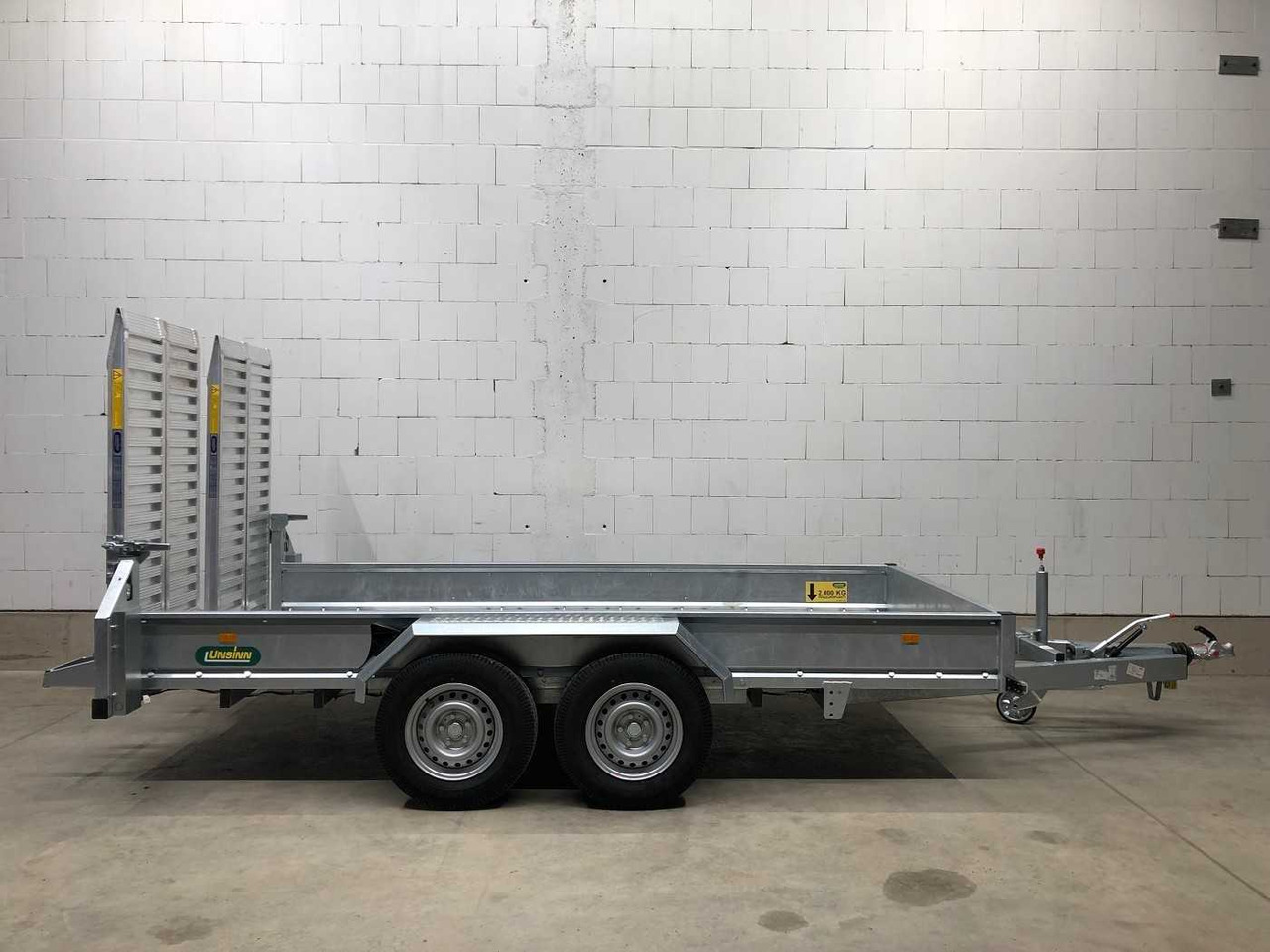 UNSINN UB 3618-35-14 Doppelrampe Maschinentransporter - Plant trailer: picture 1 UNSINN UB 3618-35-14 Doppelrampe Maschinentransporter - Plant trailer: picture 1