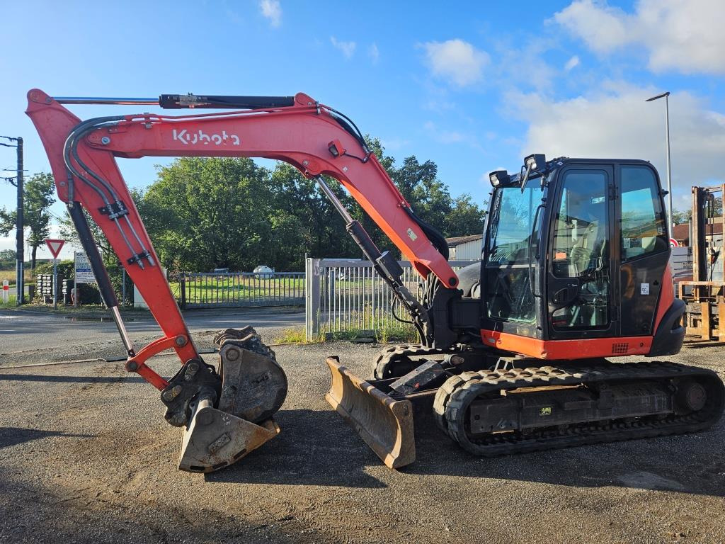 KUBOTA KX 080 -4 - Mini excavator: picture 2 KUBOTA KX 080 -4 - Mini excavator: picture 2