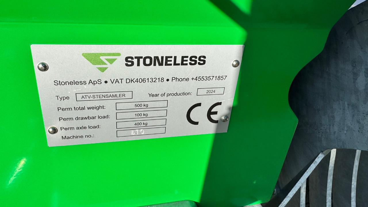 Stoneless Steinsammler für Quad/ATV - Soil tillage equipment: picture 2 Stoneless Steinsammler für Quad/ATV - Soil tillage equipment: picture 2