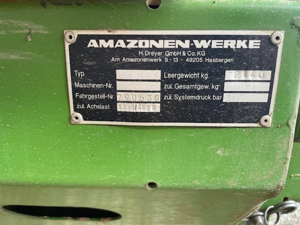 Trailed sprayer Amazone UG 3000: picture 8