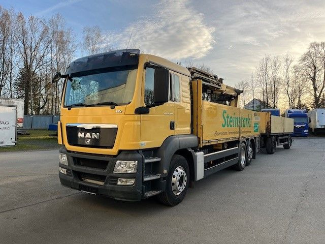 MAN TGS 26.400 Baustoff LKW mit Ladekran Atlas 210.2 MAN TGS 26.400 Baustoff LKW mit Ladekran Atlas 210.2 - Dropside/ Flatbed truck, Crane truck: picture 1 MAN TGS 26.400 Baustoff LKW mit Ladekran Atlas 210.2 MAN TGS 26.400 Baustoff LKW mit Ladekran Atlas 210.2 - Dropside/ Flatbed truck, Crane truck: picture 1