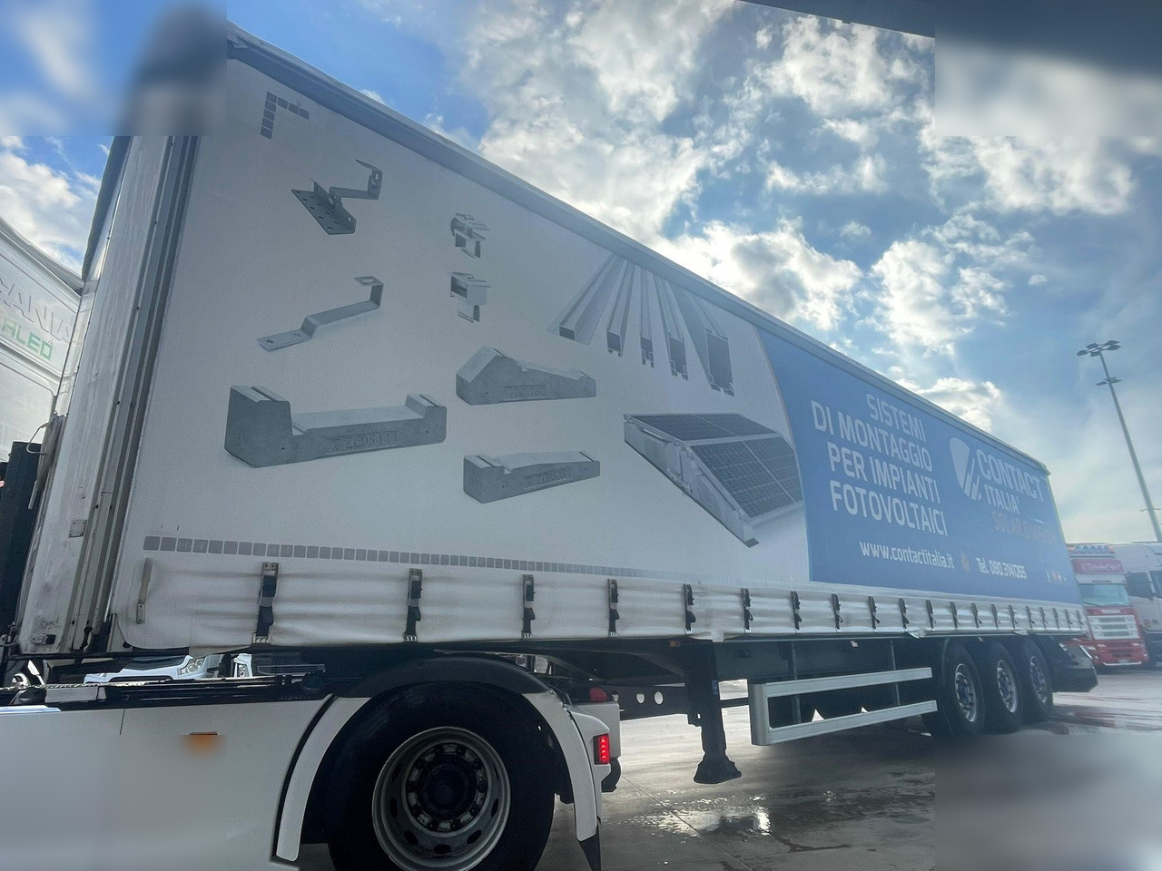 MERKER - Curtainsider semi-trailer: picture 4 MERKER - Curtainsider semi-trailer: picture 4