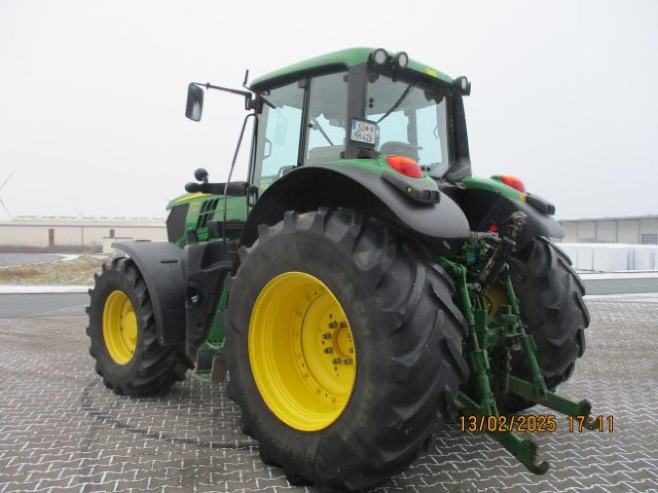 John Deere 6195 M mit SF3000 - Farm tractor: picture 3 John Deere 6195 M mit SF3000 - Farm tractor: picture 3