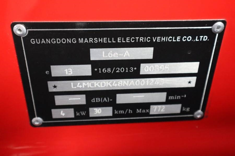 Golf cart BRINGO L6E-A Dutch Registration, Valid inspection,: picture 6