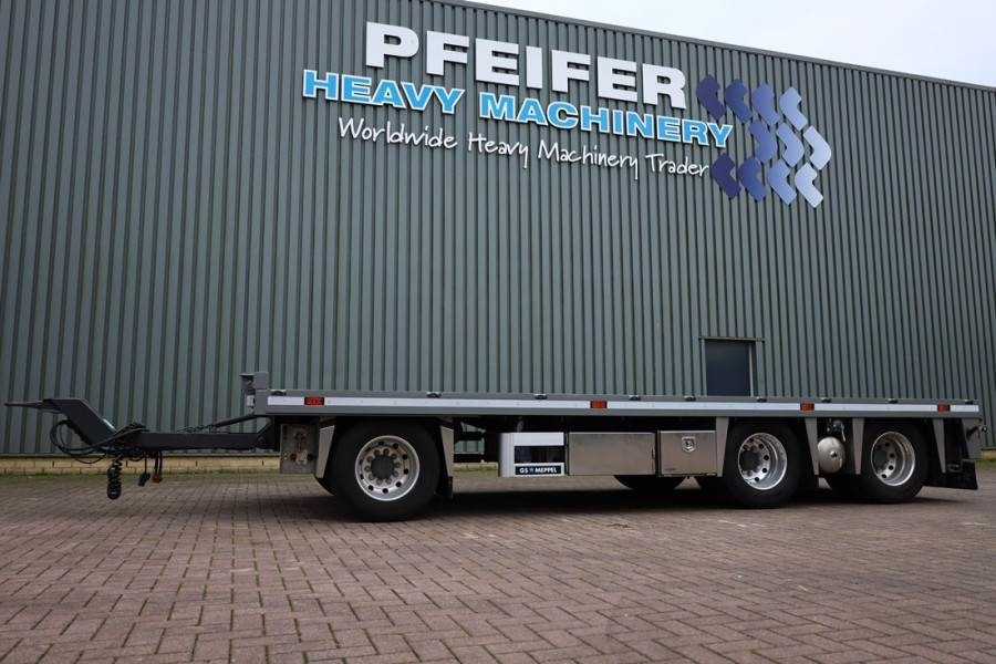 GS MEPPEL AV-2800L Valid inspection, *Guarantee! Dutc - Dropside/ Flatbed semi-trailer: picture 1 GS MEPPEL AV-2800L Valid inspection, *Guarantee! Dutc - Dropside/ Flatbed semi-trailer: picture 1