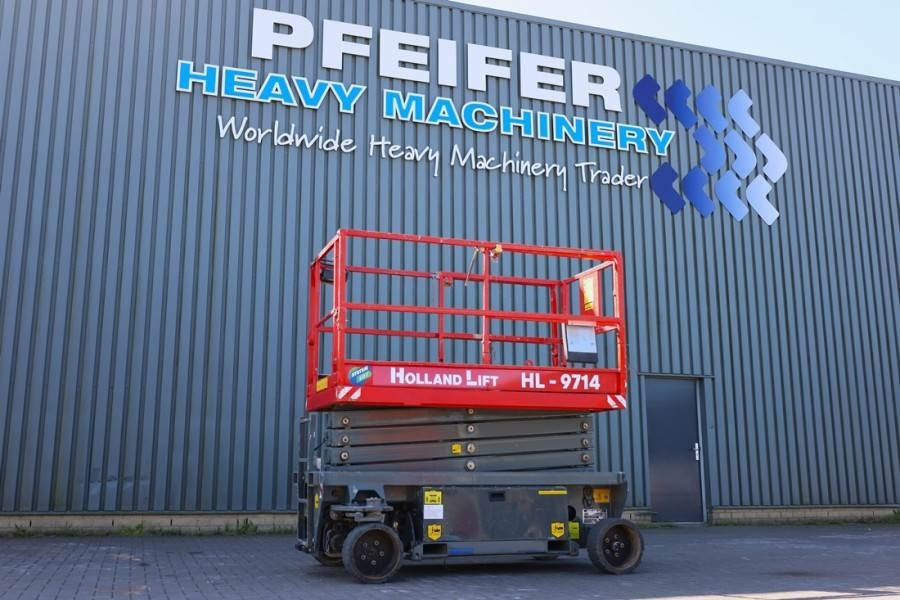 Holland Lift Ecostar HL-9714 Electric, 12m Working Height, 325k - Scissor lift: picture 1 Holland Lift Ecostar HL-9714 Electric, 12m Working Height, 325k - Scissor lift: picture 1