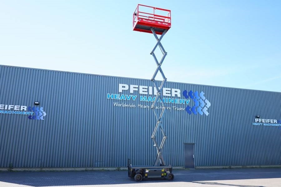 Holland Lift Ecostar HL-9714 Electric, 12m Working Height, 325k - Scissor lift: picture 3 Holland Lift Ecostar HL-9714 Electric, 12m Working Height, 325k - Scissor lift: picture 3