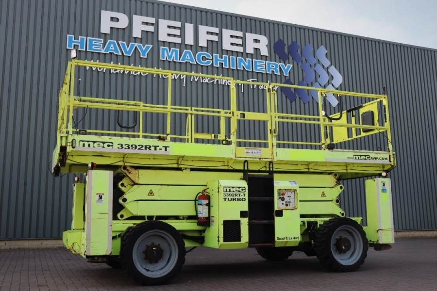 MEC 3392RT-T Diesel, 4x4 Drive, 12m Working Height, 12 - Scissor lift: picture 1 MEC 3392RT-T Diesel, 4x4 Drive, 12m Working Height, 12 - Scissor lift: picture 1