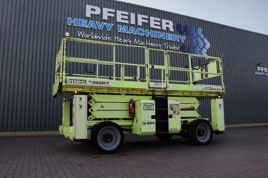 MEC 3392RT-T Diesel, 4x4 Drive, 12m Working Height, 12 - Scissor lift: picture 1 MEC 3392RT-T Diesel, 4x4 Drive, 12m Working Height, 12 - Scissor lift: picture 1