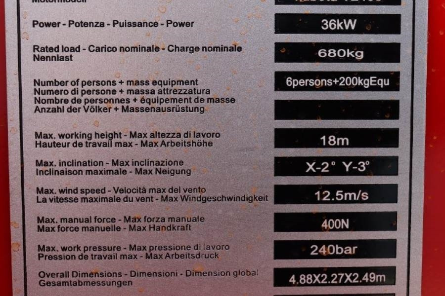 Scissor lift Magni DS1823RT New And Available Directly From Stock, Di: picture 6 Scissor lift Magni DS1823RT New And Available Directly From Stock, Di: picture 6