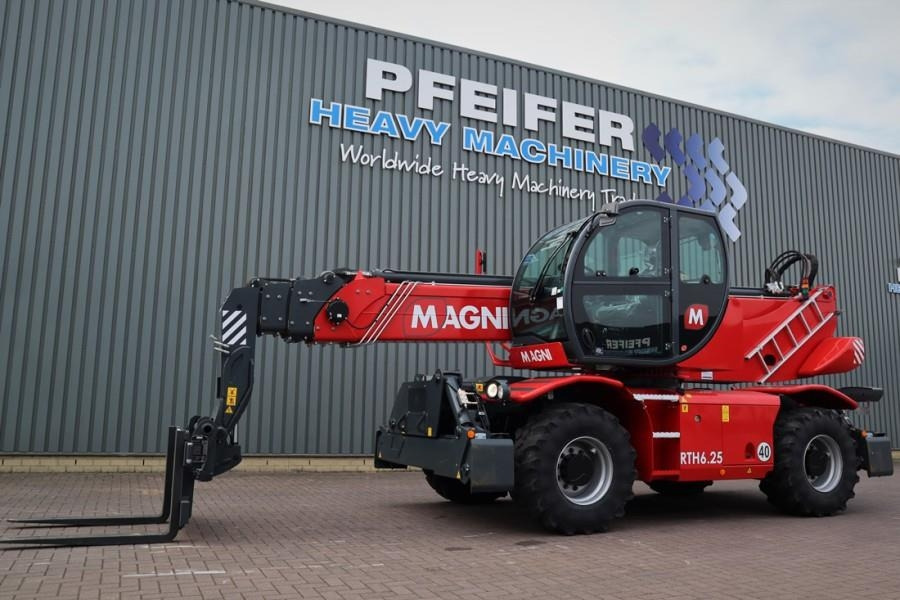 Magni RTH 6.25 Valid inspection, 6t Cap. 25m Boom, Forks - Telescopic handler: picture 1 Magni RTH 6.25 Valid inspection, 6t Cap. 25m Boom, Forks - Telescopic handler: picture 1