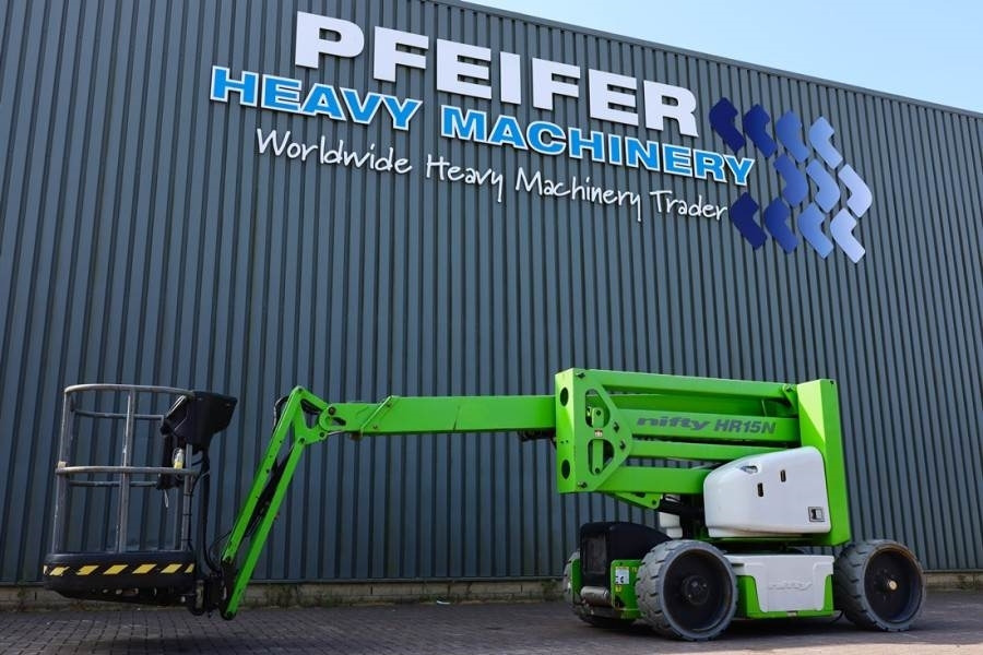 Niftylift HR15N Hybrid MK3 Hybrid, 4x2 Drive, 15.5m Working - Articulated boom: picture 1 Niftylift HR15N Hybrid MK3 Hybrid, 4x2 Drive, 15.5m Working - Articulated boom: picture 1